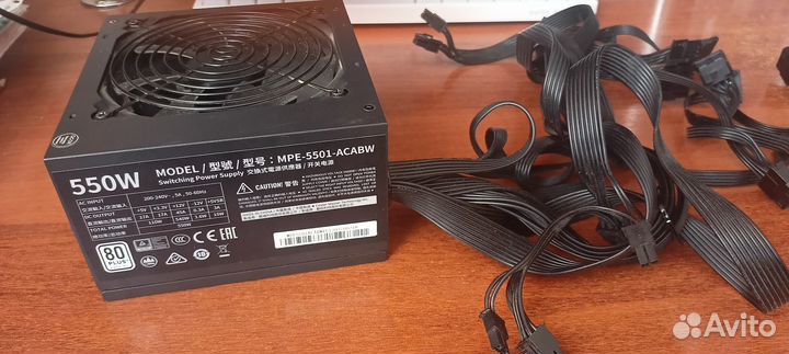 Блок питания Cooler Master MWE 550 white - V2