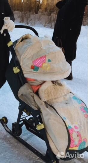 Коляска санки