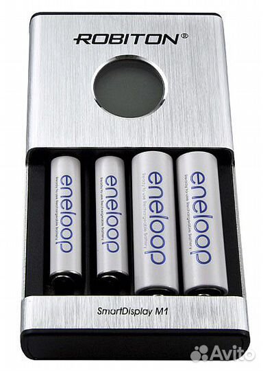 Зарядное устройство Robiton Smart Display M1 LCD