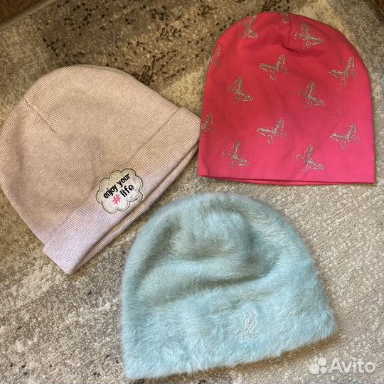 Шапка для девочки на весну