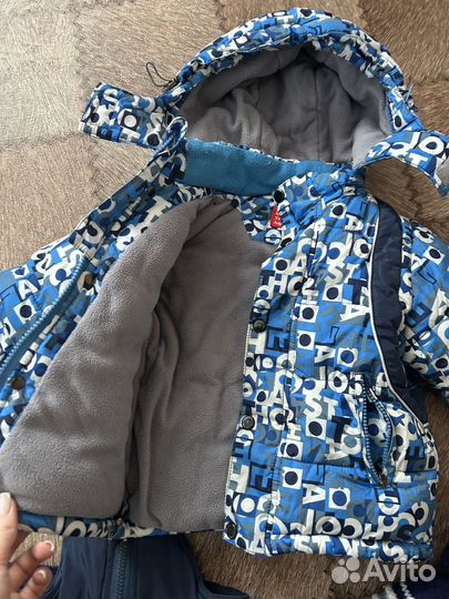 Костюм зимний на мальчика 86
