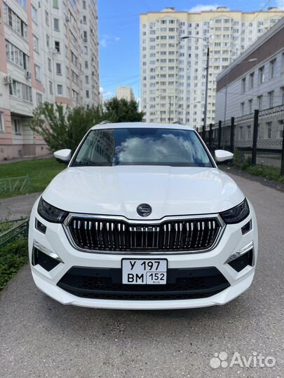 Решетка радиатора Skoda Kodiaq 2023г