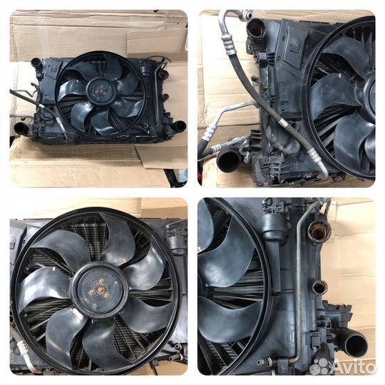 Кассета радиаторов OM651 Mercedes w212