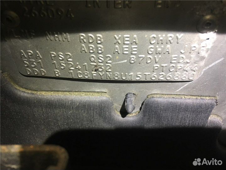 Разбор на запчасти Chrysler PT Cruiser