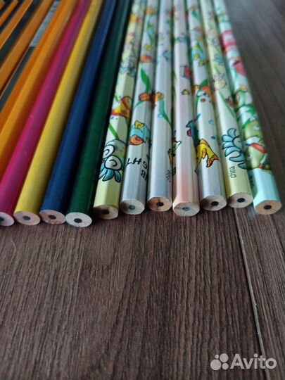 Карандаши 32шт чернографитные пакетом