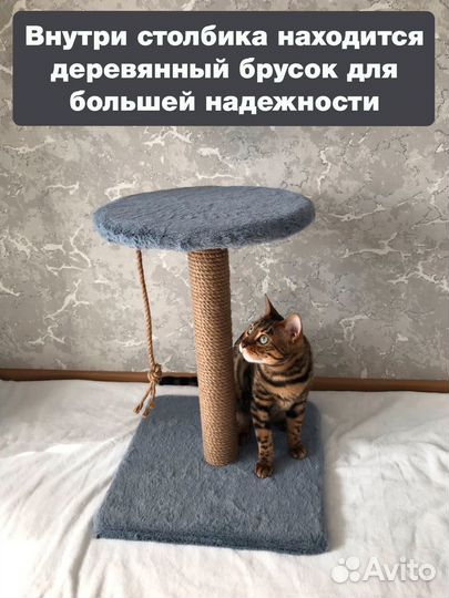 Когтеточка с лежанкой