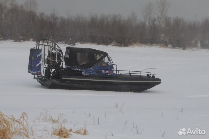 Аэролодка SibEX Турист 400 л.с + 8 лопастной винт