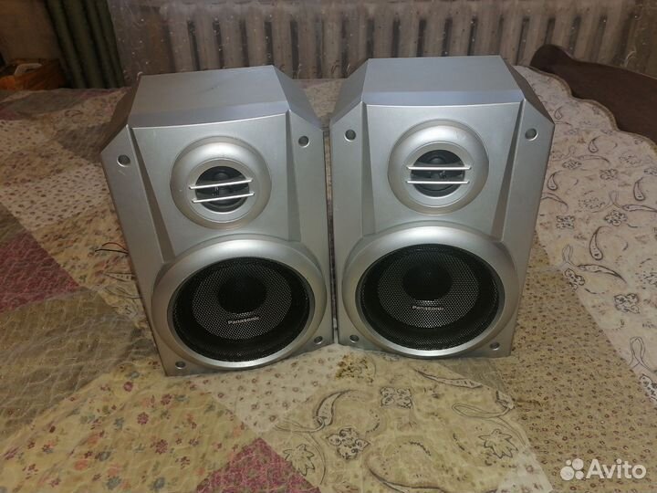 Panasonic (2х100вт.) колонки полочные