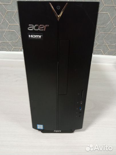 Игровой компьютер в сборе acer Aspire tc 886