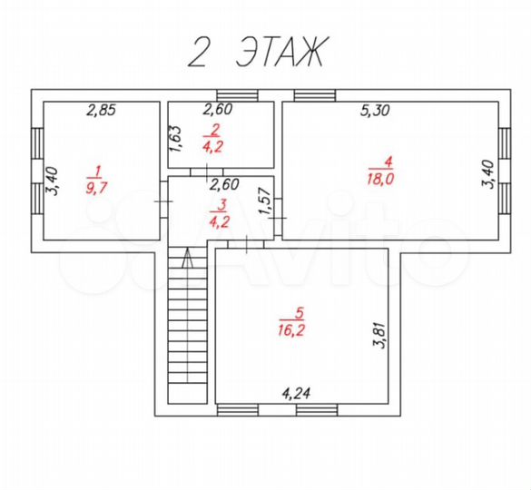Дом 140 м² на участке 8 сот.