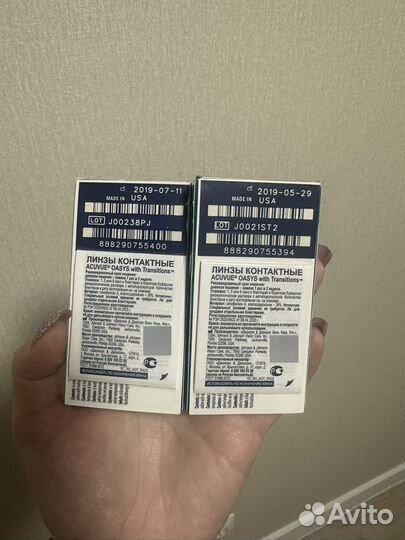 Линзы контактные acuvue oasys двухнедельные