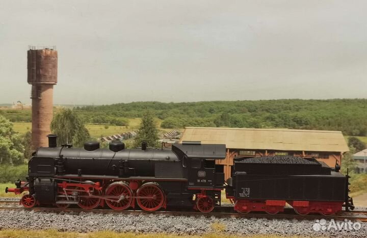 Модель Железная дорога, HO, 1/87, паровозBR 18 478