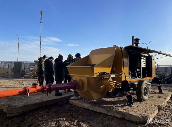 Бетононасос стационарный