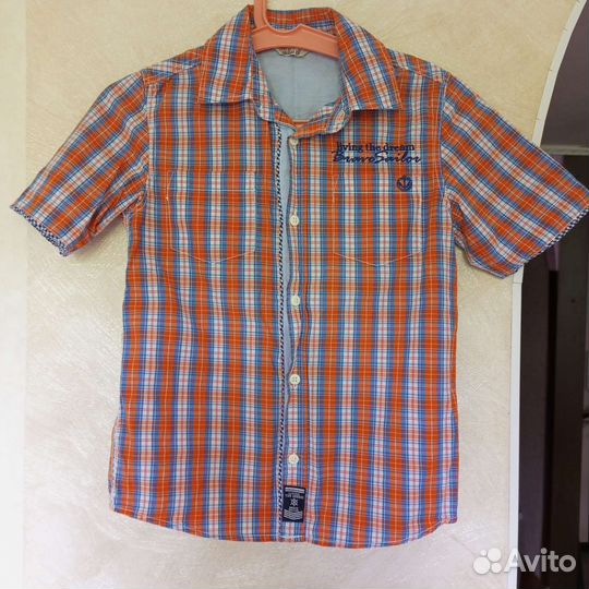 Шорты и рубашка 140