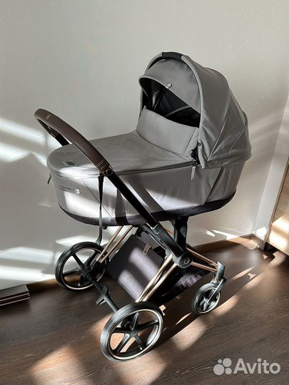 Коляска Cybex Priam 4 Soho Grey 2в1