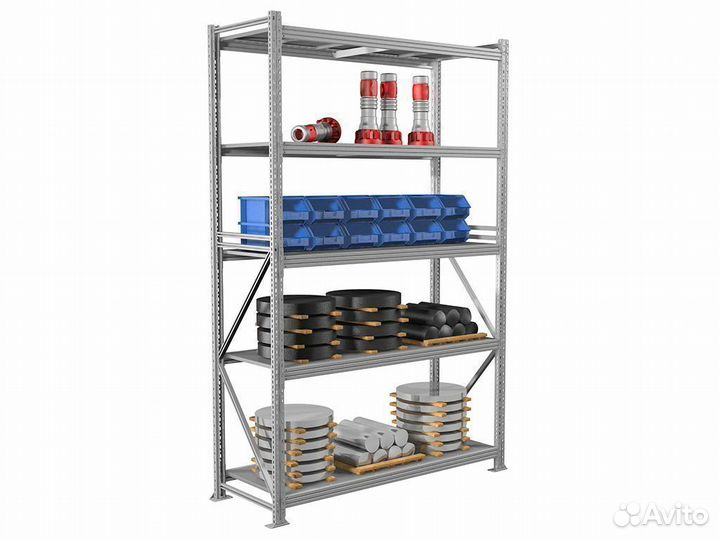 Стеллаж MS Pro 300/150x80/5