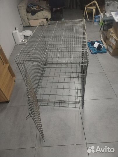 Вольер шхдхв 77х120х85 см для собак в квартиру бу