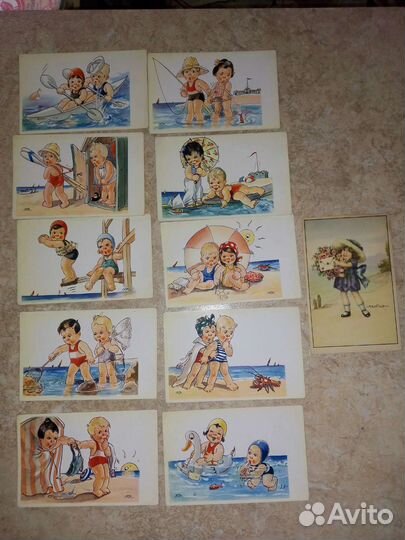 Винтажные открытки. Италия, 1941-1942 гг