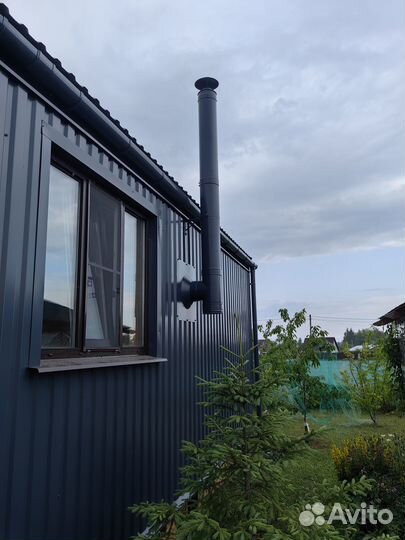 Труба сэндвич для дымохода 150х230 1мм/0,5мм нержавейка