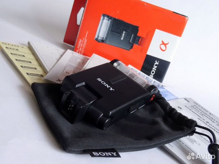 Фотовспышки Sony hvl-f58am, hvl-f43am и f20am