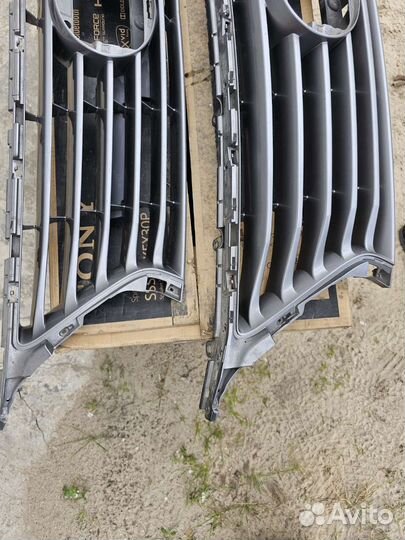 Lexus rx 3 решетка радиатора с хромом