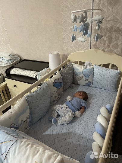 Бортики в кроватку