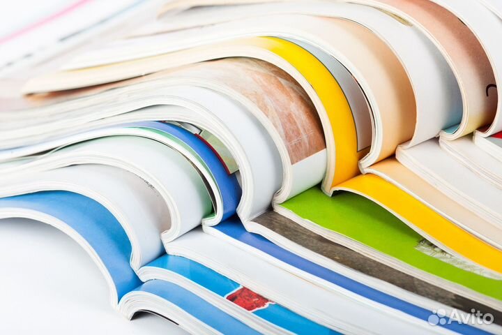 Печать книг и журналов от 1 экз