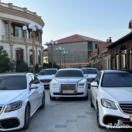 Прокат Машин на свадьбу Мерседес Rolls Royce