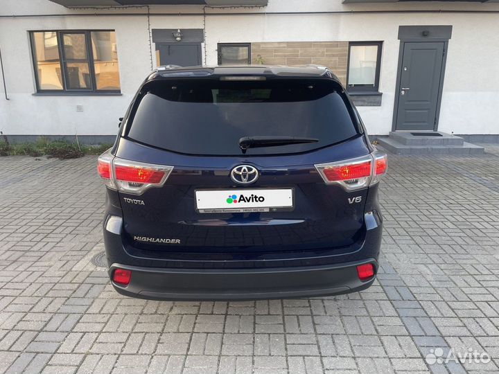 Toyota Highlander 3.5 AT, 2014, 88 000 км