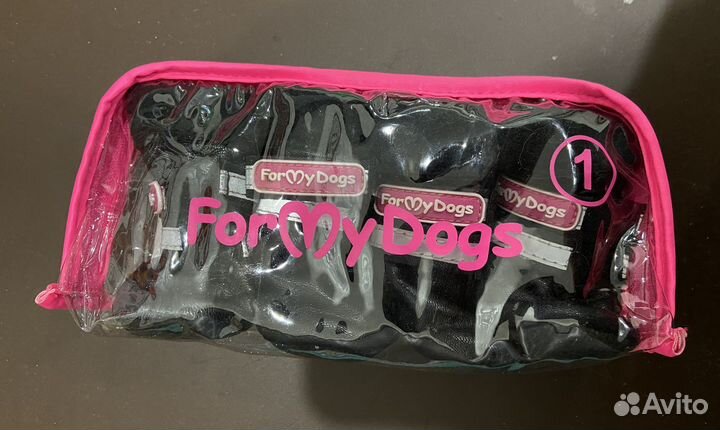 Зимние ботинки для собак