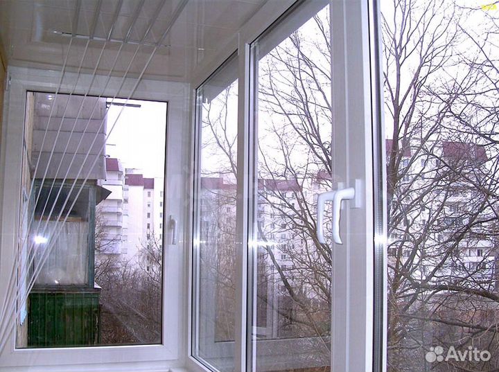 Пластиковые окна и двери любой размер