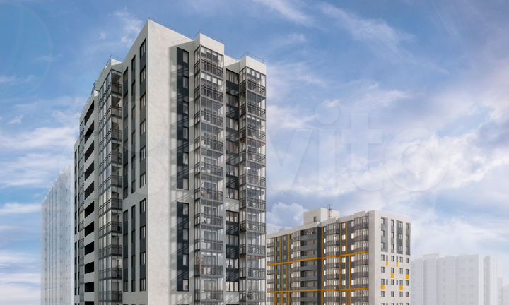 2-к. квартира, 44,5 м², 18/25 эт.