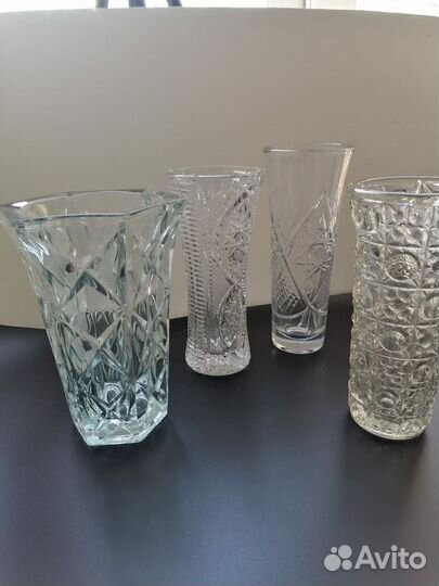 Ваза хрустальная СССР для цветов