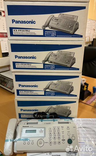 Новый Факс Panasonic KX-FP207 RU