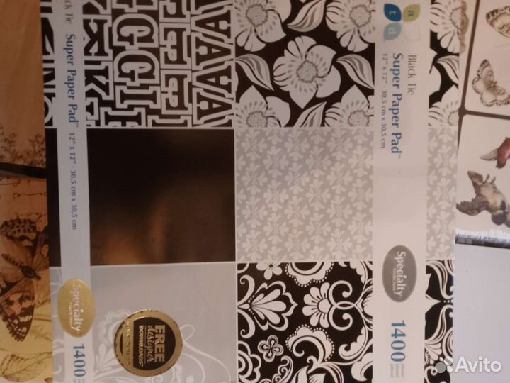 Дизайнерская бумага, скрапбукинг, для писем USA