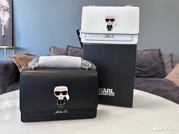 Сумка karl lagerfeld 2 цвета