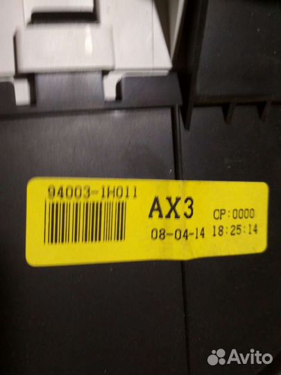 Приборка Kia Ceed ED