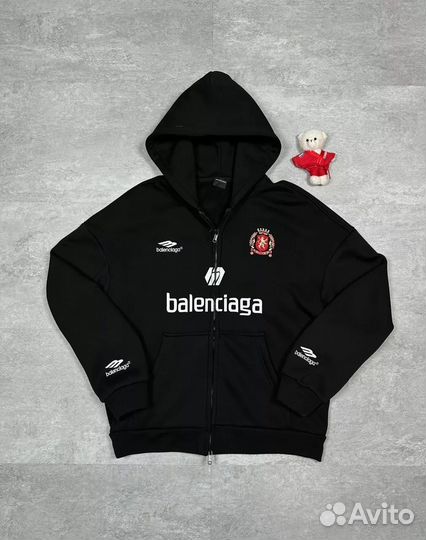 Зип худи balenciaga