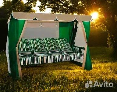 Качели садовые 4-х местные Элит