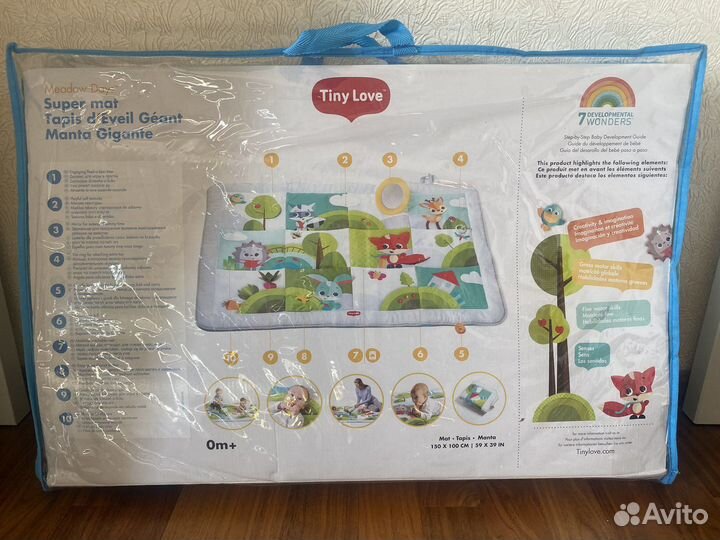 Детский коврик для ползания Tiny love