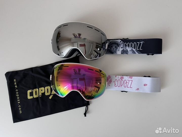 Горнолыжные очки маска для взрослого