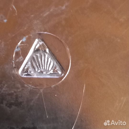 Поднос металлический