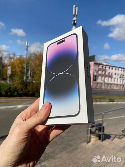iPhone 14 PRO MAX deep purple 128gb новый