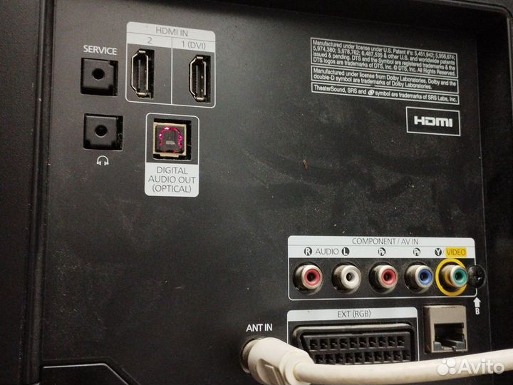 Телевизор 40, цифра и аналог