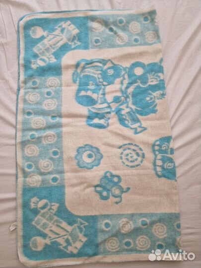Одеяло детское байковое 100х140см