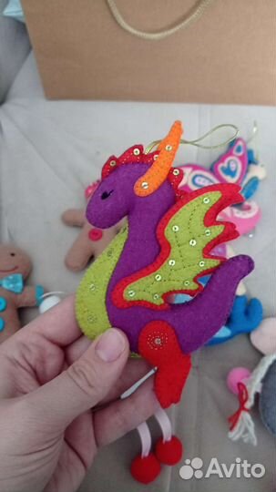 Игрушки из фетра ручная работа