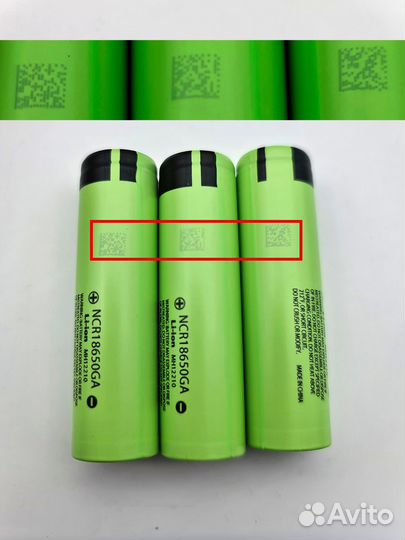 Оригинальные аккумуляторы 18650, 21700, 26650