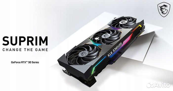 MSI GeForce RTX 3090 Ti suprim X Гарантия Обмен