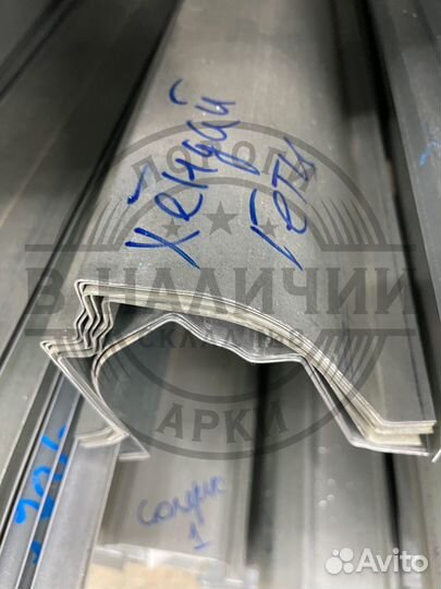 Ремонтный порог правый Hyundai Getz