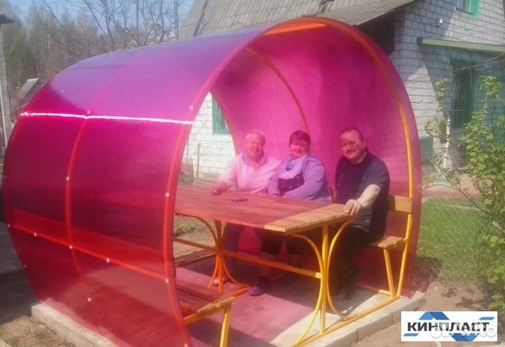 Беседки из поликарбоната